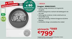 Bosch droogkast - bowqg235d4fg