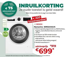 Bosch wasmachine - bowgg244zlfg