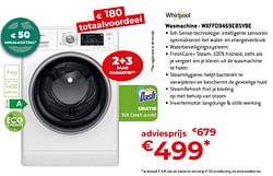 Whirlpool wasmachine - wxffd9469ebsvbe