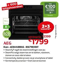 Aeg oven - ag944188816 - bse798380t-AEG