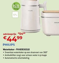 Philips waterkoker - phhd936510