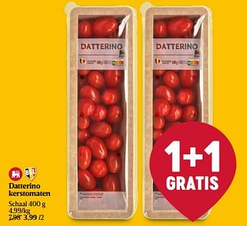 Promotions Datterino kerstomaten - Produit Maison - Delhaize - Valide de 01/05/2024 à 08/05/2024 chez Delhaize