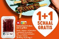 Promoties Gemarineerd vlees om te grillen - Huismerk - Delhaize - Geldig van 01/05/2024 tot 08/05/2024 bij Delhaize
