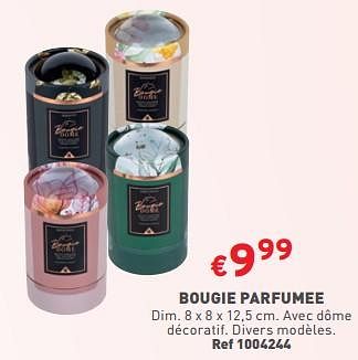 Promotions Bougie parfumee - Produit maison - Trafic  - Valide de 02/05/2024 à 06/05/2024 chez Trafic