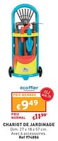 Promotions Chariot de jardinage - Ecoiffier - Valide de 02/05/2024 à 06/05/2024 chez Trafic