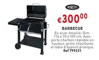 Promotions Barbecue - Boretti - Valide de 02/05/2024 à 06/05/2024 chez Trafic
