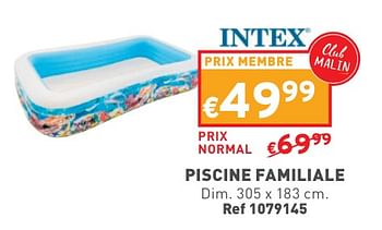 Promoties Piscine familiale - Intex - Geldig van 02/05/2024 tot 06/05/2024 bij Trafic