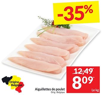 Promotions Aiguillettes de poulet - Produit maison - Intermarche - Valide de 30/04/2024 à 05/05/2024 chez Intermarche