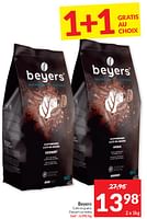 Promotions Beyers café en grains dessert ou moka - Beyers - Valide de 30/04/2024 à 05/05/2024 chez Intermarche