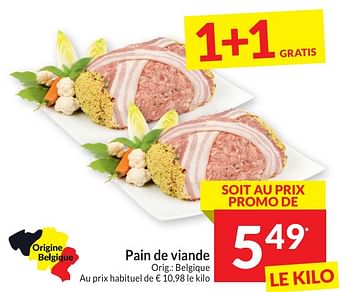 Promotions Pain de viande - Produit maison - Intermarche - Valide de 30/04/2024 à 05/05/2024 chez Intermarche