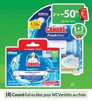 Promotions Canard gel ou bloc pour wc - Canard WC - Valide de 01/05/2024 à 31/05/2024 chez Intermarche