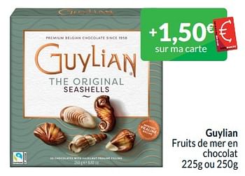 Promoties Guylian fruits de mer en chocolat - Guylian - Geldig van 01/05/2024 tot 31/05/2024 bij Intermarche