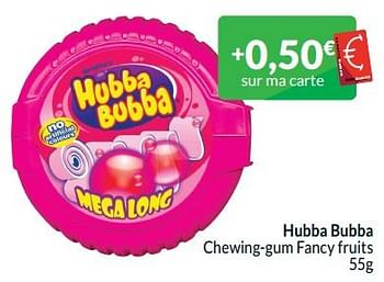 Promotions Hubba bubba chewing-gum fancy fruits - Hubba Bubba - Valide de 01/05/2024 à 31/05/2024 chez Intermarche