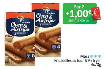 Promoties Mora fricadelles au four + airfryer - Mora - Geldig van 01/05/2024 tot 31/05/2024 bij Intermarche