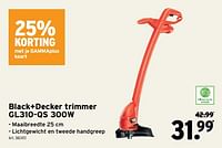 Black+decker trimmer gl310-qs-Black & Decker