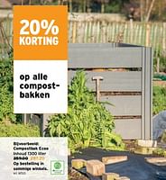 Promoties Compostbak ecoo - Huismerk - Gamma - Geldig van 01/05/2024 tot 07/05/2024 bij Gamma
