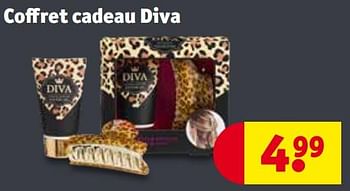Promotions Coffret cadeau diva - Diva - Valide de 30/04/2024 à 12/05/2024 chez Kruidvat