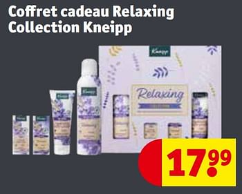 Promoties Coffret cadeau relaxing collection kneipp - Kneipp - Geldig van 30/04/2024 tot 12/05/2024 bij Kruidvat