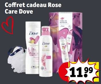 Promoties Coffret cadeau rose care dove - Dove - Geldig van 30/04/2024 tot 12/05/2024 bij Kruidvat
