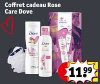 Promotions Coffret cadeau rose care dove - Dove - Valide de 30/04/2024 à 12/05/2024 chez Kruidvat