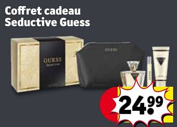Promoties Coffret cadeau seductive guess - Guess - Geldig van 30/04/2024 tot 12/05/2024 bij Kruidvat