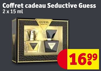 Promotions Coffret cadeau seductive guess - Guess - Valide de 30/04/2024 à 12/05/2024 chez Kruidvat