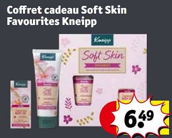 Promoties Coffret cadeau soft skin favourites kneipp - Kneipp - Geldig van 30/04/2024 tot 12/05/2024 bij Kruidvat