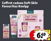 Promotions Coffret cadeau soft skin favourites kneipp - Kneipp - Valide de 30/04/2024 à 12/05/2024 chez Kruidvat