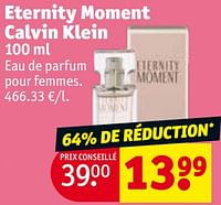Promotions Eternity moment calvin klein - Calvin Klein - Valide de 30/04/2024 à 12/05/2024 chez Kruidvat