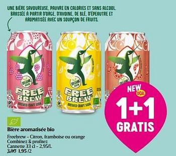 Promoties Bière aromatisée bio - Huismerk - Delhaize - Geldig van 01/05/2024 tot 08/05/2024 bij Delhaize