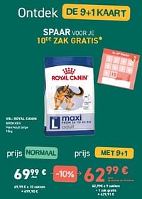 Royal canin brokken maxi adult large-Royal Canin