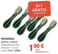 Promoties Whimzees dental snack - Whimzees - Geldig van 02/05/2024 tot 12/05/2024 bij Tom&Co