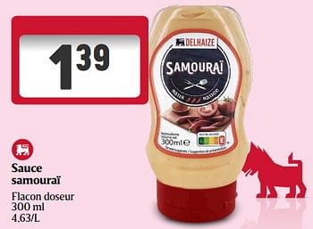 Promoties Sauce samouraï - Huismerk - Delhaize - Geldig van 01/05/2024 tot 08/05/2024 bij Delhaize