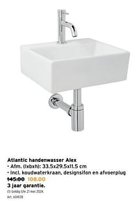 Atlantic handenwasser alex-Atlantic