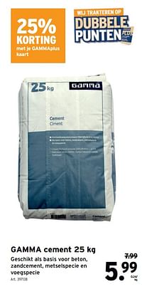 Gamma cement-Huismerk - Gamma