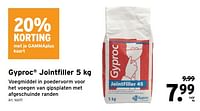Promoties Gyproc jointfiller - Gyproc - Geldig van 01/05/2024 tot 07/05/2024 bij Gamma