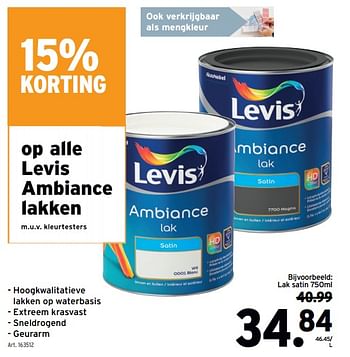 Promotions Levis ambiance lakken - Levis - Valide de 01/05/2024 à 07/05/2024 chez Gamma