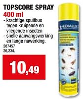 Promoties Topscore spray - Edialux - Geldig van 24/04/2024 tot 05/05/2024 bij Hubo