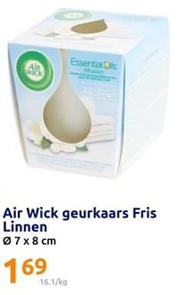 Air wick geurkaars fris linnen-Airwick