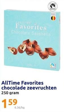 Promoties Alltime favorites chocolade zeevruchten - All Time Favorites - Geldig van 01/05/2024 tot 07/05/2024 bij Action