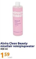 Promoties Alvira clean beauty micellair reinigingswater - Alvira - Geldig van 01/05/2024 tot 07/05/2024 bij Action
