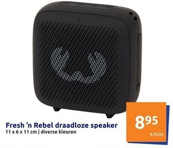 Promoties Fresh `n rebel draadloze speaker - Fresh 'n Rebel - Geldig van 01/05/2024 tot 07/05/2024 bij Action