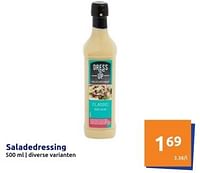 Promoties Saladedressing - Huismerk - Action - Geldig van 01/05/2024 tot 07/05/2024 bij Action