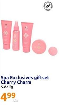 Spa exclusives giftset cherry charm 5 delig-Spa Exclusives