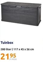 Promoties Tuinbox - Huismerk - Action - Geldig van 01/05/2024 tot 07/05/2024 bij Action