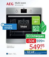 Aeg multi oven bps335061m-AEG