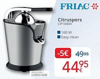 Friac citruspers cip1600ix-Friac