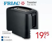 Friac toaster toa 302 bl-Friac