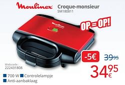 Moulinex croque-monsieur sm180811