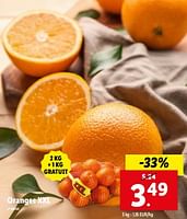 Promotions Oranges xxl - Produit maison - Lidl - Valide de 08/05/2024 à 14/05/2024 chez Lidl